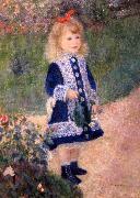 Pierre Auguste Renoir, A Girl with a Watering Can
